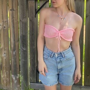 Crochet bandeau top